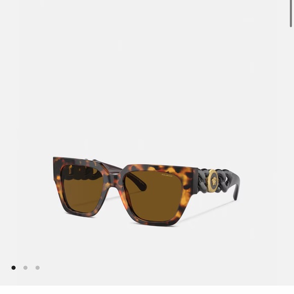 Authentic VERSACE MEDUSA CHAIN SUNGLASSES - Picture 1 of 6
